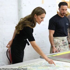 BODEN CASHMERE KNITTED TOP BLACK As Seen on Kate Middleton Princess of Wales